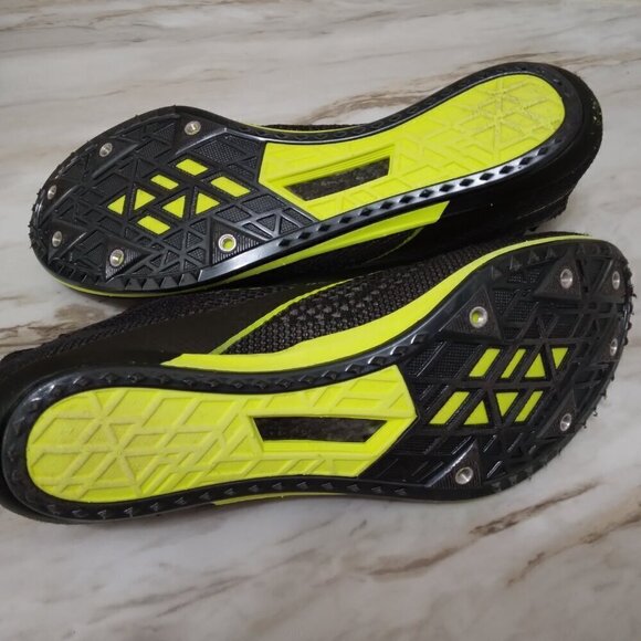 Brooks | Elmn8 6 Running Shoes Track Quicknit Black  | Size 9 - Picture 9 of 12